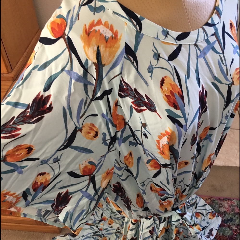 🌀SOLD🌀 Ava & Viv Aqua Float Print Dress! - Picture 5 of 8